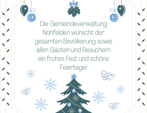 Frohe Weihnachten!